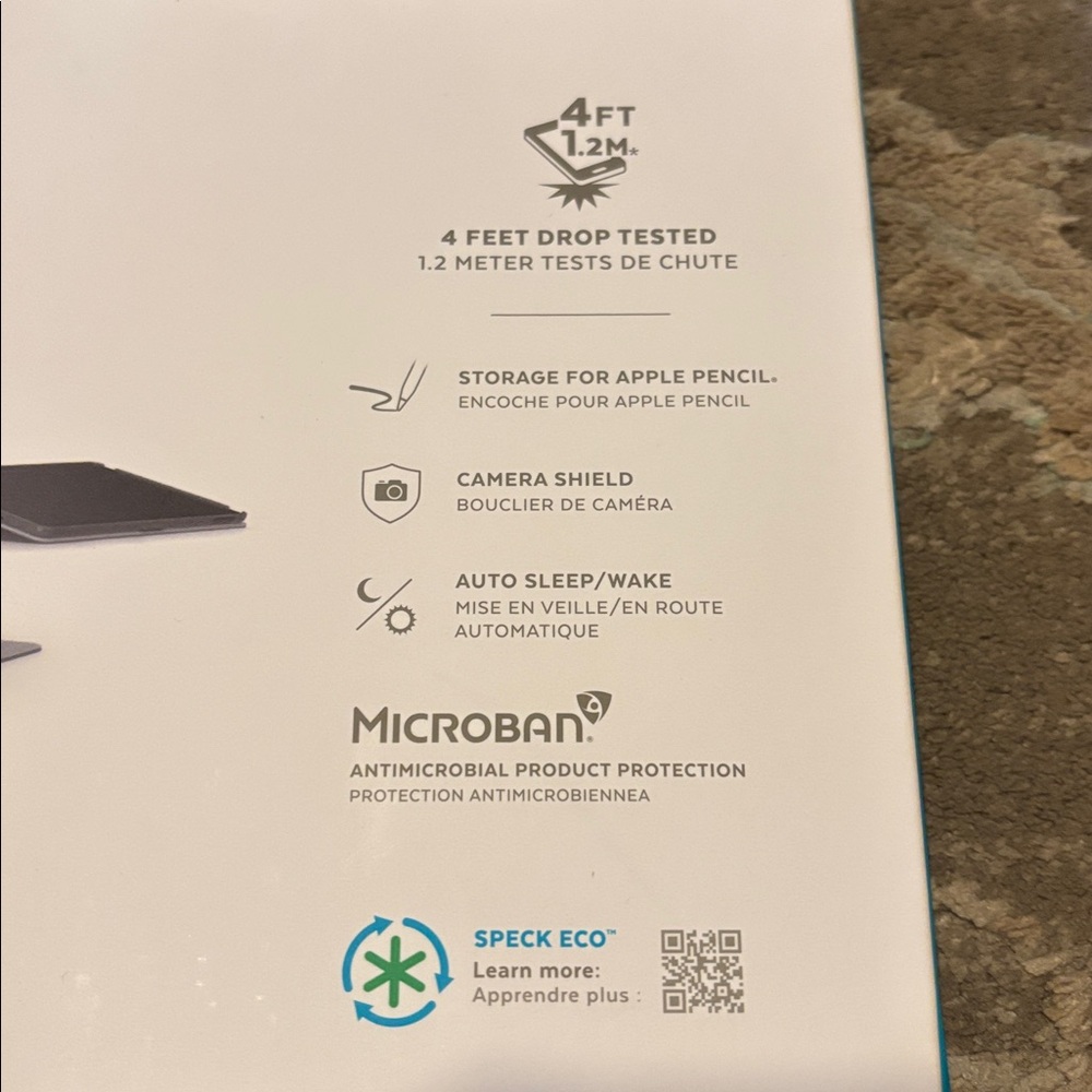 Speck Black Balance Folio for iPad 10.2” (2019-2021) - Picture 2 of 8